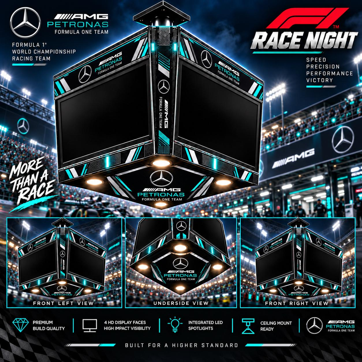 F1 Jumbotron - Mercedes