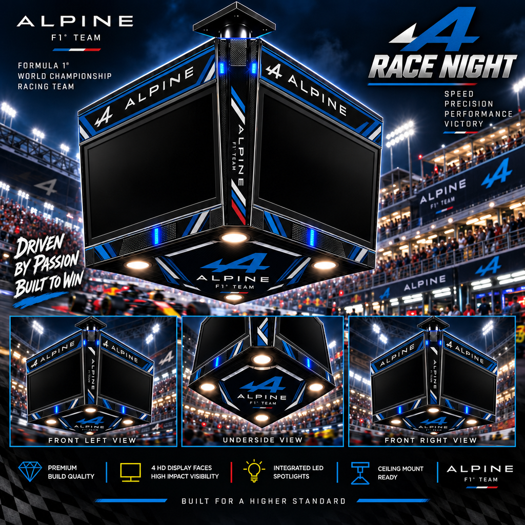 F1 Jumbotron - Alpine